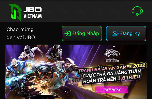 Đăng ký JBO Đăng ký JBO