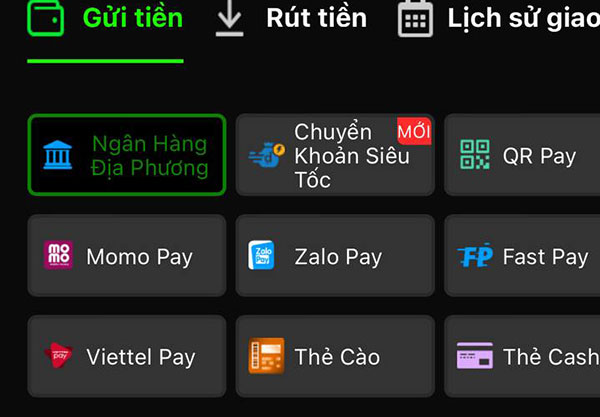 Nạp tiền JBO Nạp tiền JBO